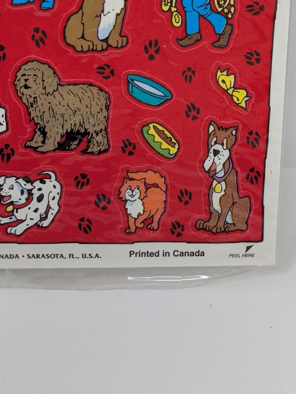 Okee Dokee Stickers Dalmatian Puppy Vintage - Picture 2 of 3